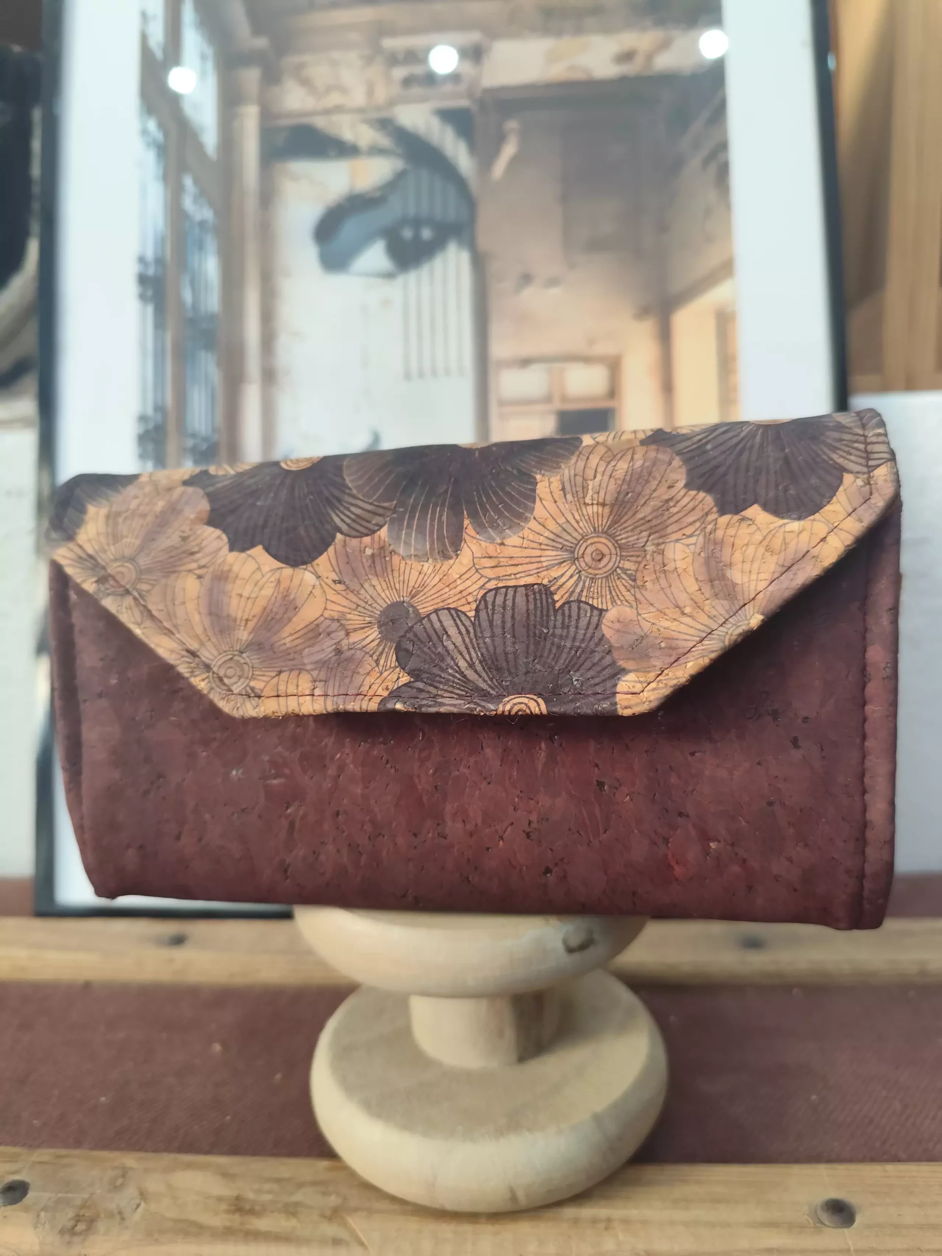 Portefeuille en liège